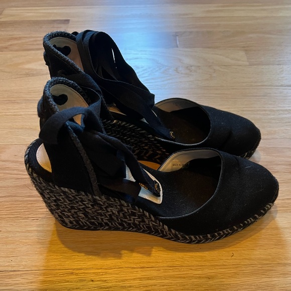 Stuart Weitzman MARGUERITA ESPADRILLE WEDGE 8C - Picture 6 of 6